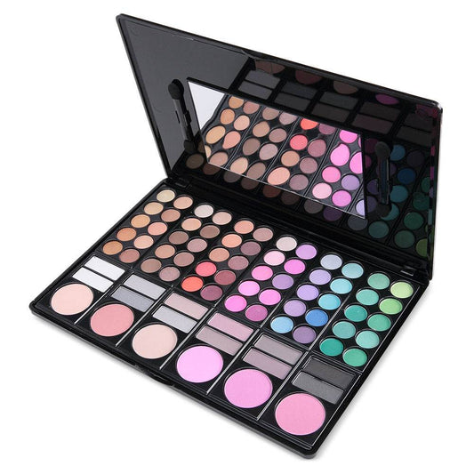 78 Color Matte & Shimmer Eyeshadow Palette - Perfect for Every Skin Tone - Buy Center