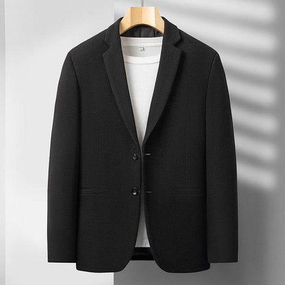 Casual Spandex Blended Suit Jacket for Men - Spring & Autumn Style - Buy Center