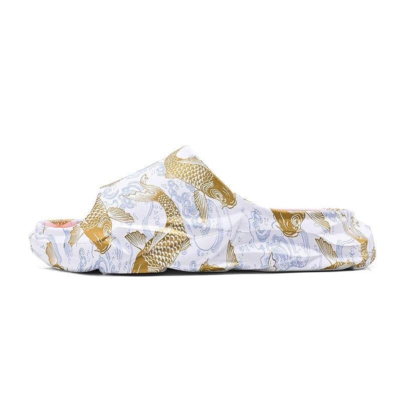 Men's Casual Non-Slip Slippers - Comfortable Home Footwear for Elders - Buy Center