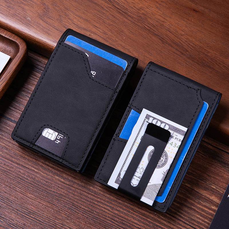 RFID Anti-Theft Card Wallet - Stylish Aluminum Alloy for Men & Women - Buy Center