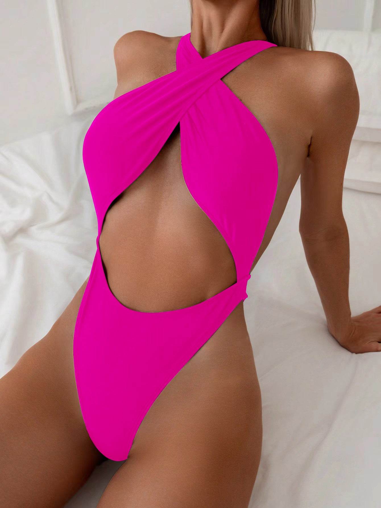 Hot Girl One-Piece Bikini - Sexy Swimsuit for Women in Stylish Colors - Buy Center