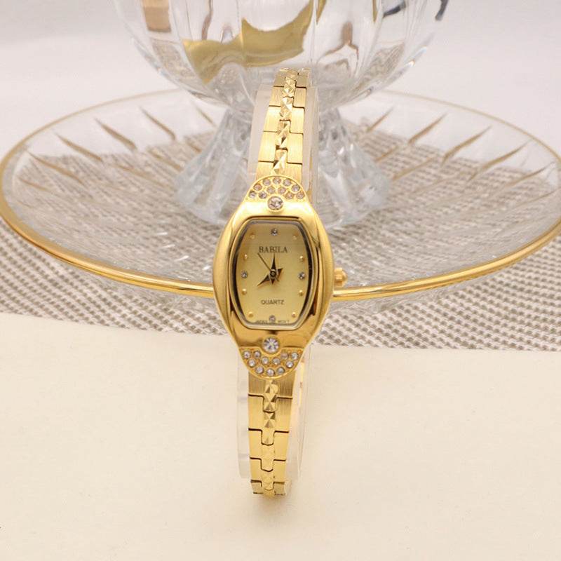 Buycenter Women's Vintage Pineapple Pattern Dress Watch - Alluvial Gold Style - Buy Center