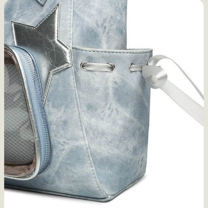 Buycenter Transparent Japanese Tote Bag - Trendy Women’s Crossbody Style - Buy Center