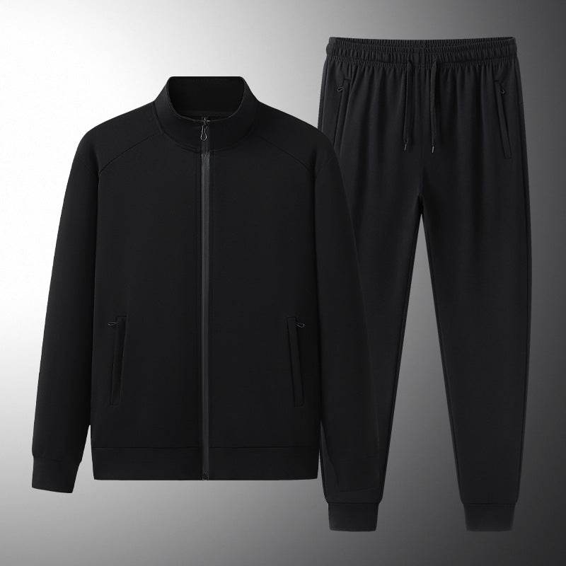 Buycenter Men's Tencel Sports Suit - Spring & Autumn Sweatshirt & Pants - Buy Center