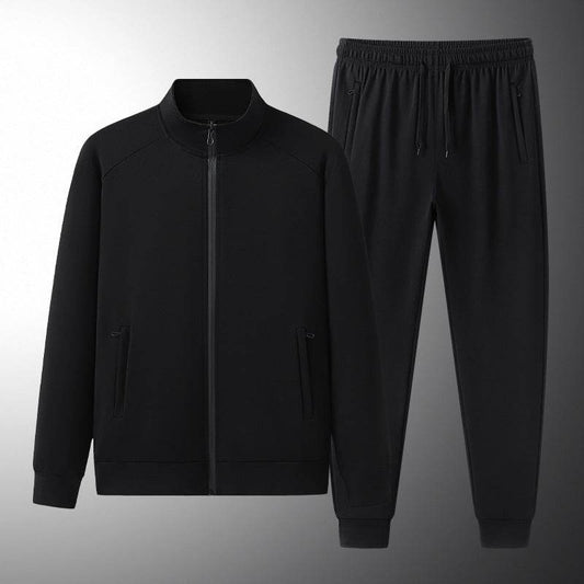 Buycenter Men's Tencel Sports Suit - Spring & Autumn Sweatshirt & Pants - Buy Center