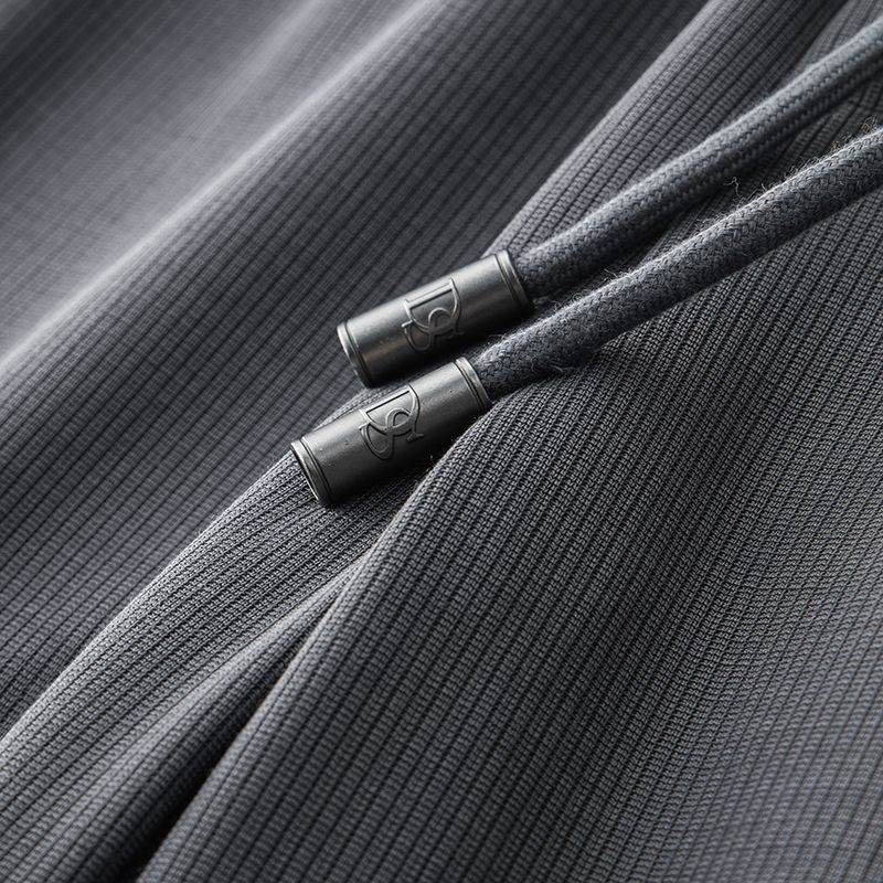 Light Luxury Ankle-Tied Sweatpants - Stylish Embroidered Casual Comfort - Buy Center