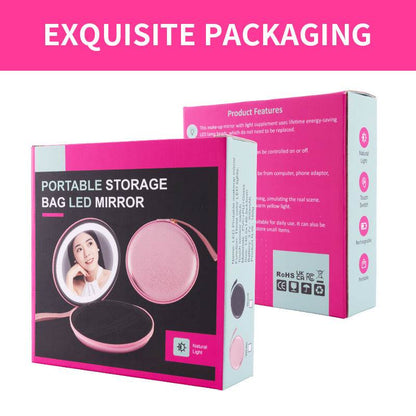 Large Round Black Bag for Face Skin Care - Stylish & Spacious Organizer - Buy Center