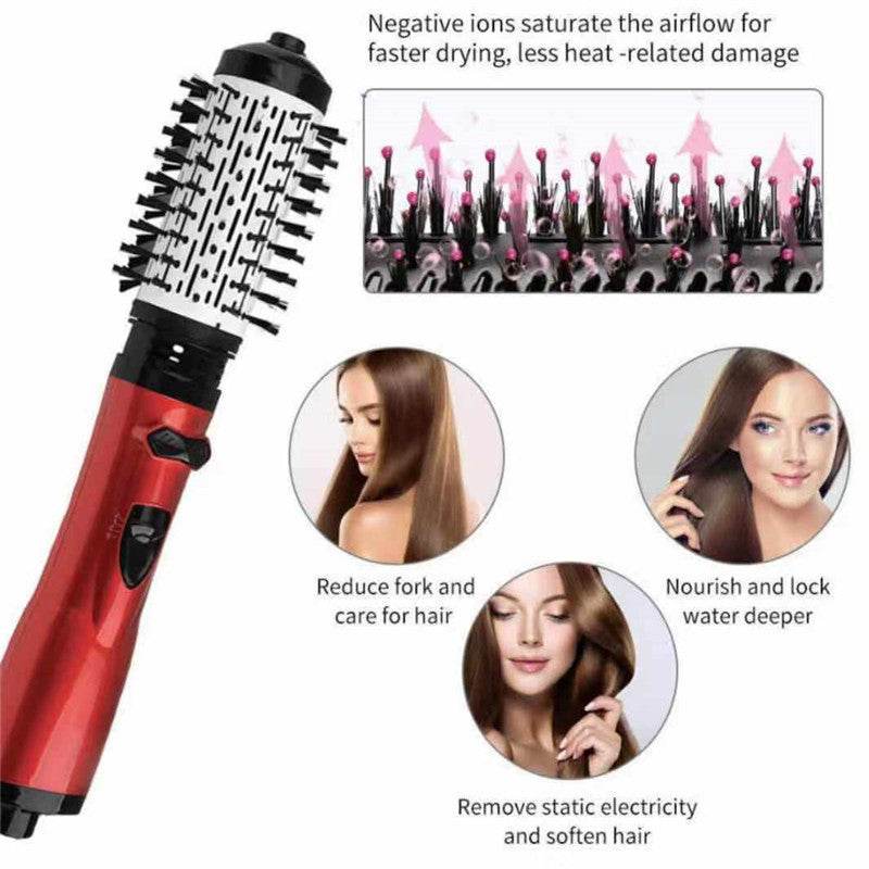 Three-in-One Hair Curler & Straightener - Cold Air Comb for Versatile Styles - Buy Center