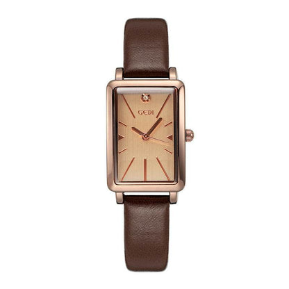 Retro Square Plate Women's Watch - Trendy Bracelet in 5 Stylish Colors - Buy Center