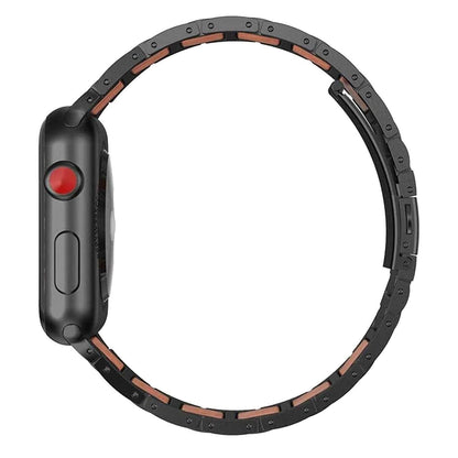 Creative Stainless Steel Sandalwood Watch Strap - Trendy & Versatile Fit - Buy Center