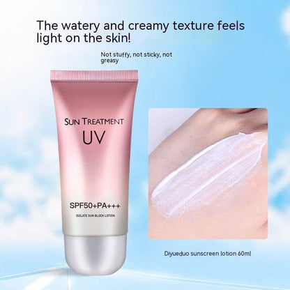 SPF50 Sunscreen & Hydrating Primer - UV Protection for Summer Glow - Buy Center