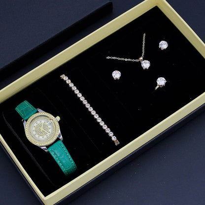 New Ladies Valentine's Day Watch Jewelry Set - Stylish Accessories for Any Occasion - Buy Center