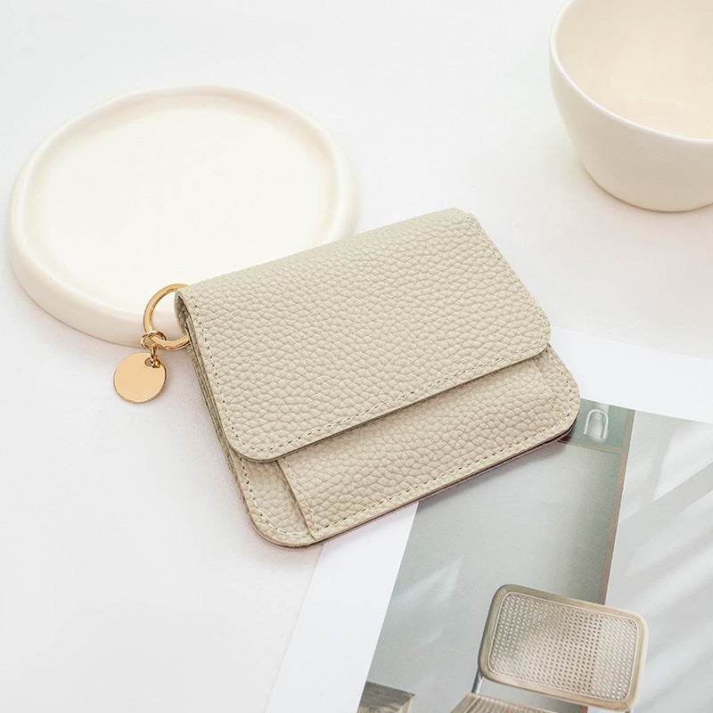 Chic Women's Magnetic Snap Wallet - Stylish PU with Multiple Card Slots - Buy Center