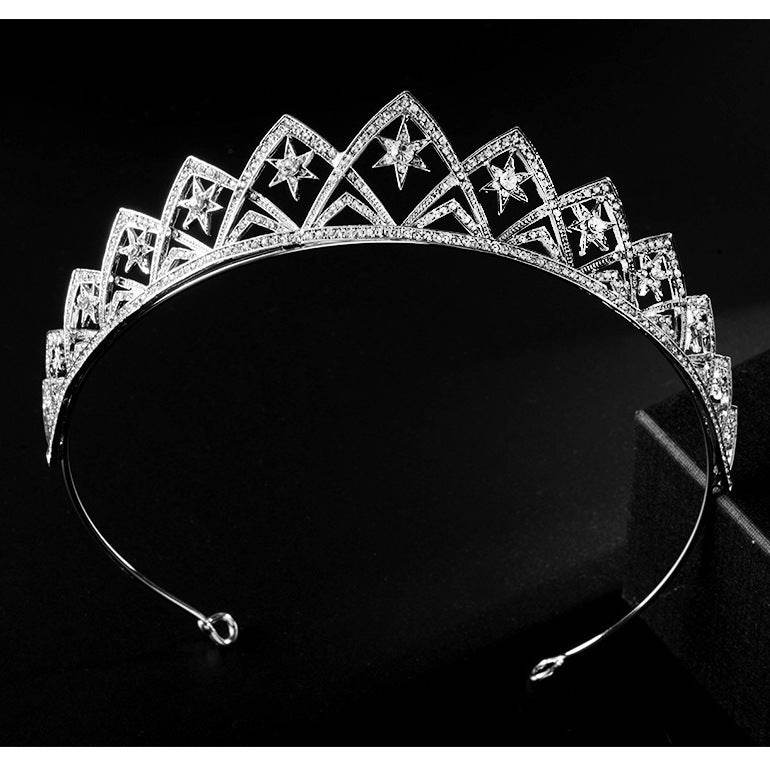 XingX Bridal Crown Headband - Elegant European Hair Jewelry for Weddings - Buy Center