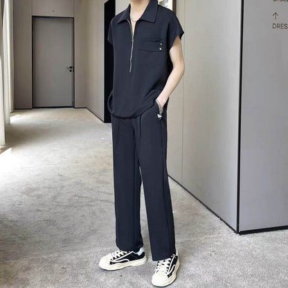 Casual Sleeveless Striped Shirt for Summer - Trendy Korean Style Top - Buy Center