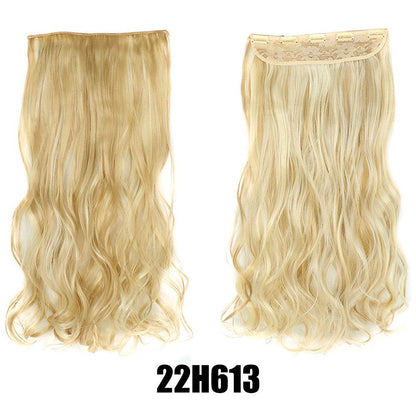 Women's Big Wavy Long Curly Hair Extensions - Fluffy No Trace Design - Buy Center