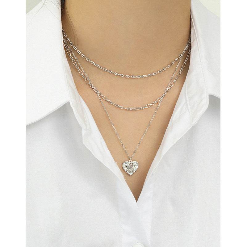 Minimalist Pig Nose Necklace - 925 Sterling Silver for Women, Adjustable Length - Buy Center