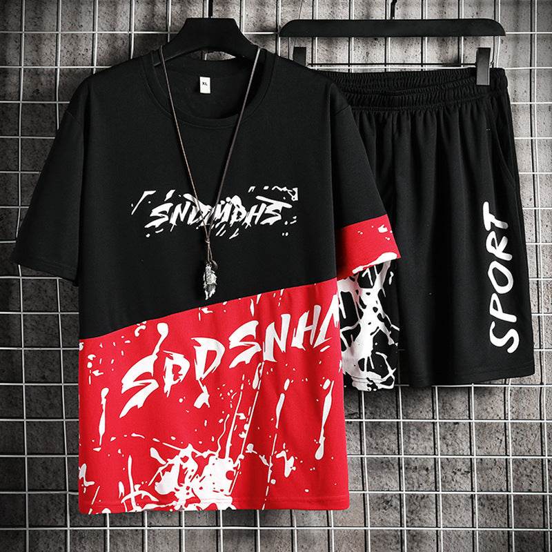 Youth 3D Printed Casual Set - Summer T-Shirt & Shorts for Kids - Buy Center