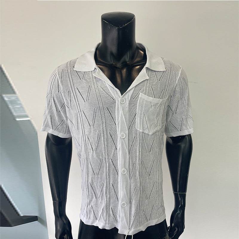 Buycenter Summer Knitted Short-Sleeved T-Shirt for Boys - Loose Fit Style - Buy Center