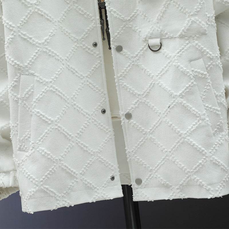 Men's Loose Fashion Jacket - Lightweight Polyester Trench Coat for Teens - Buy Center