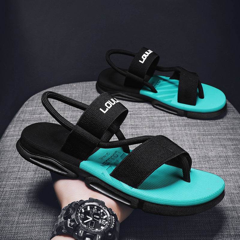 Casual Thick-Soled Men's Sandals - Breathable Open Toe Design for Comfort - Buy Center