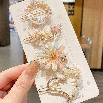 Summer Alloy Handmade Flower Barrettes - Elegant Wedding Hair Jewelry 2025 - Buy Center