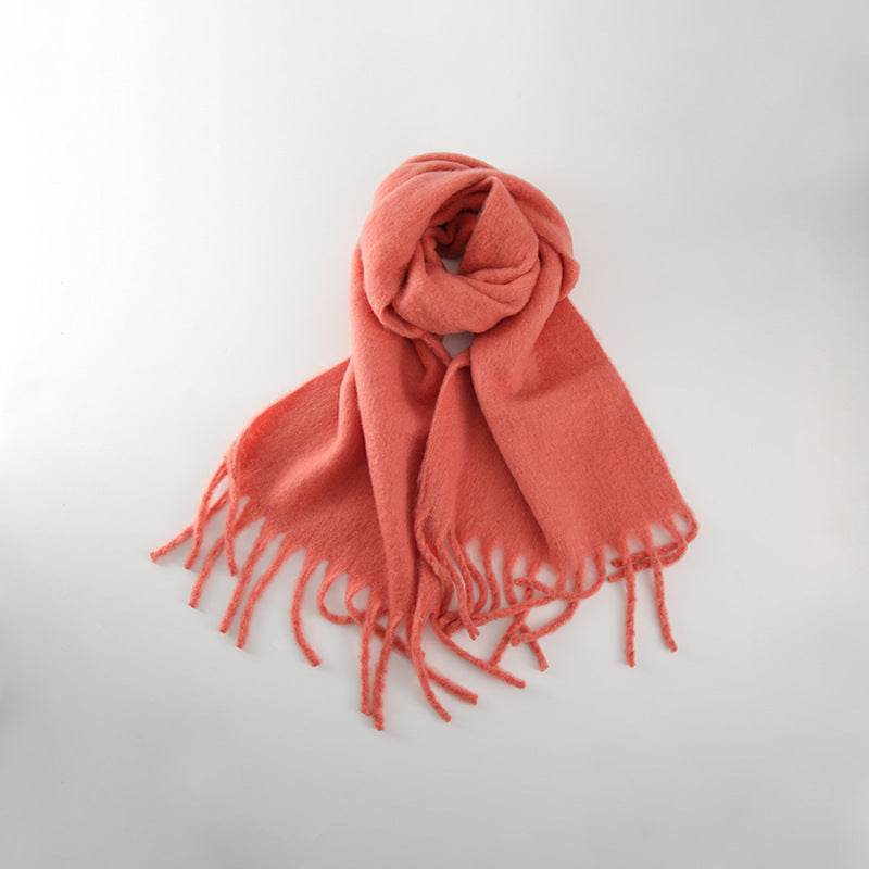 All-Match Cashmere-Like Tassel Scarf for Women - Warm & Stylish Accessories - Buy Center