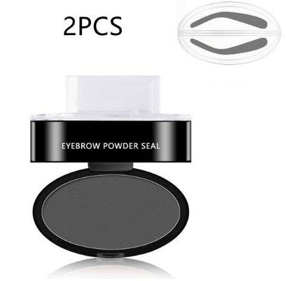 Eyebrow Powder Stamp Tint Kit - Quick Waterproof Makeup for All Skin Tones - Buy Center