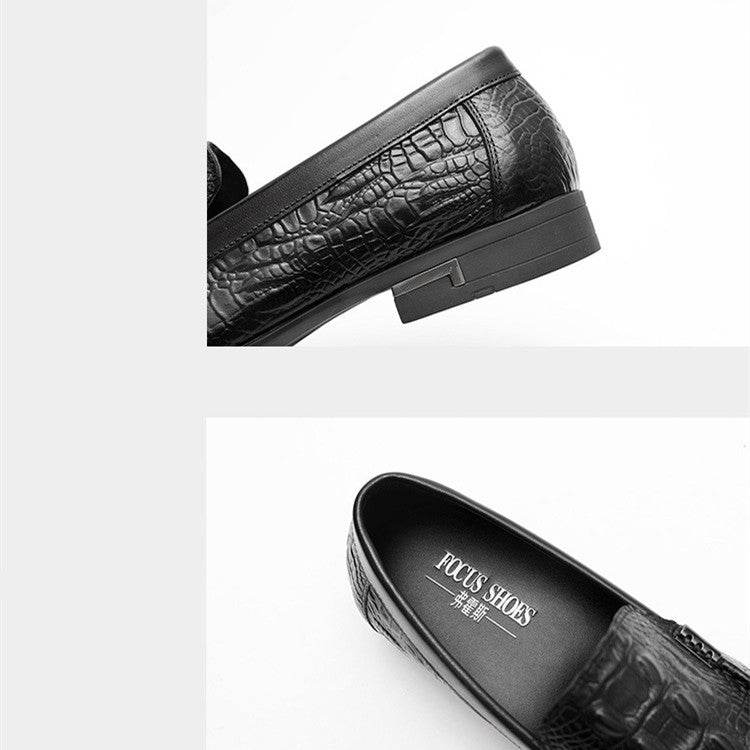 Buycenter Men's Casual Leather Shoes - Breathable, Wear-Resistant Style - Buy Center