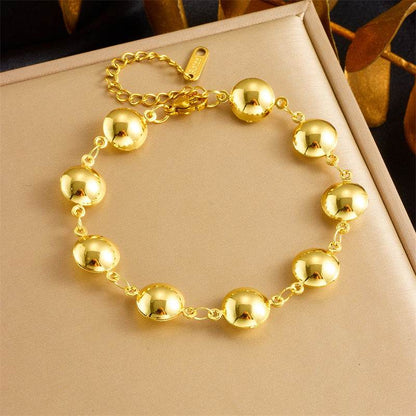 Buy Center Simple Punk Oval Water Drop Bracelet - Geometric Design for Women - Buy Center