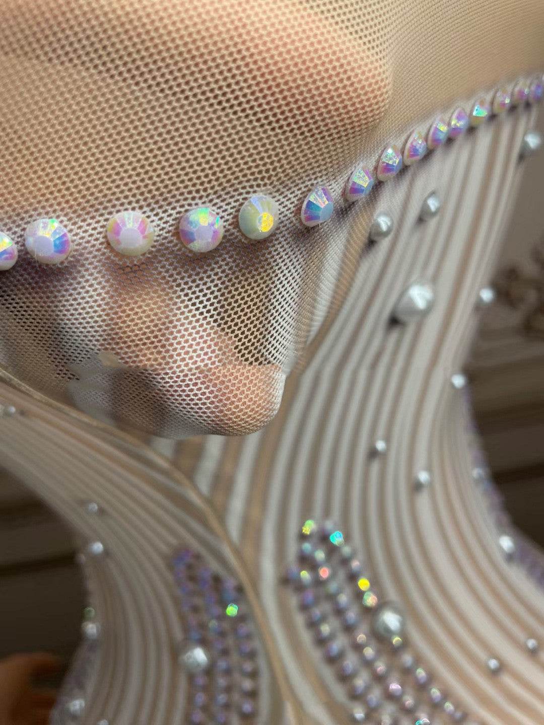 Buycenter Clubbing Dress - Thin Tight-Fit Sleeveless Night Outfit - Buy Center