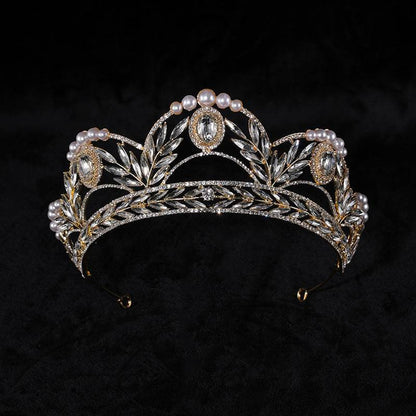 Alloy Electroplate Crowns - Korean Style Wedding Hair Jewelry for 2025 - Buy Center