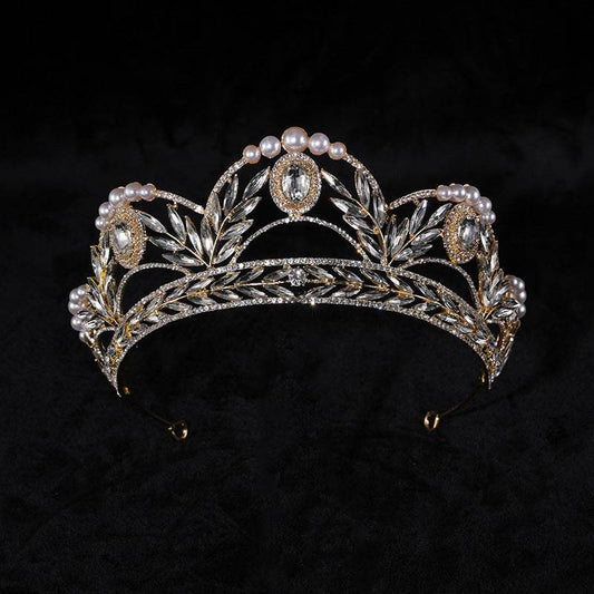 Alloy Electroplate Crowns - Korean Style Wedding Hair Jewelry for 2025 - Buy Center