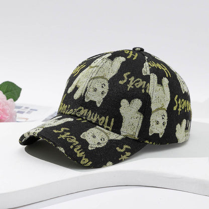 Buycenter Cartoon Puppy Bear Baseball Cap - Cute Sunshade for Outdoors - Buy Center