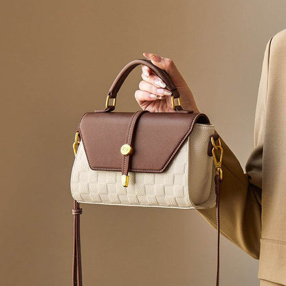 Buycenter Premium Genuine Leather Handbag - Light Luxury Crossbody - Buy Center