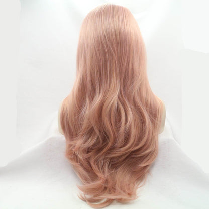 Big Wave Synthetic Front Lace Wig - Heat Resistant, Natural Look, Versatile Style - Buy Center