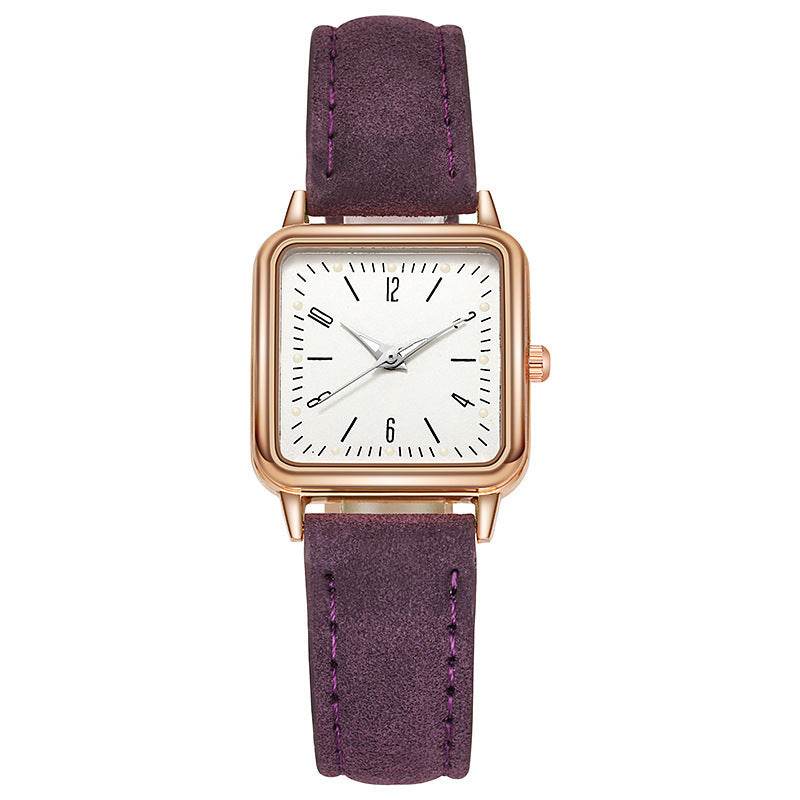 Women's Luminous Small Square Quartz Watch - Stylish Everyday Accessory - Buy Center