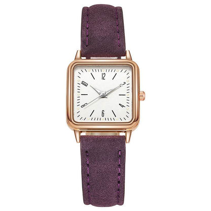 Women's Luminous Small Square Quartz Watch - Stylish Everyday Accessory - Buy Center