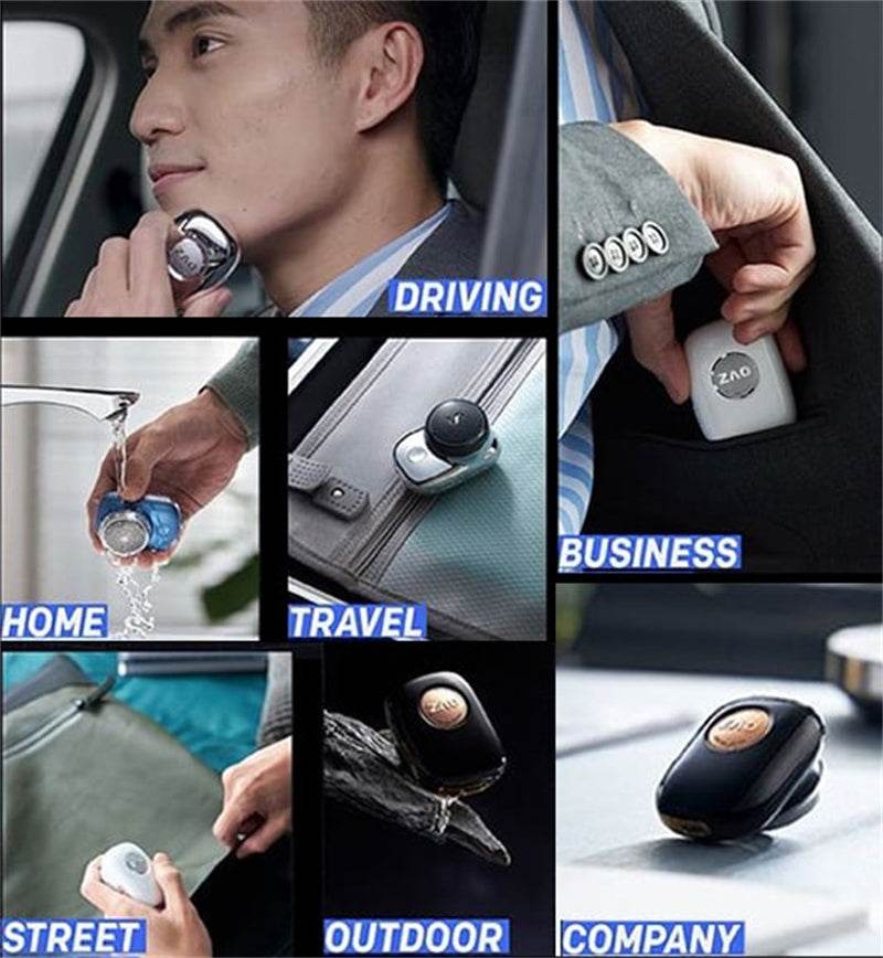Rechargeable Electric Mini Travel Shaver - Waterproof, Pocket-Sized Convenience - Buy Center