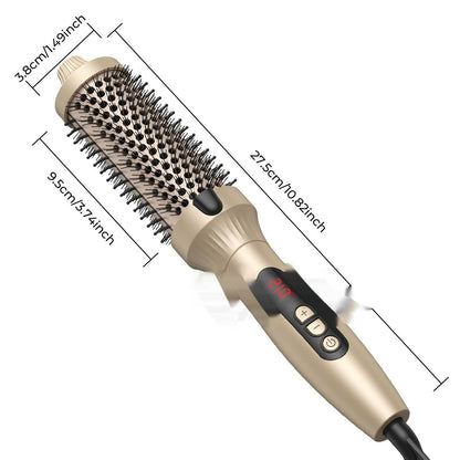 Three-in-One Hair Curler & Straightener - Versatile Hot Air Comb for All Hair Types - Buy Center