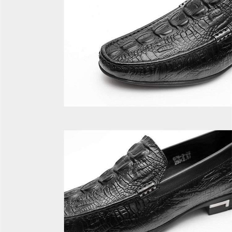 Buycenter Men's Casual Leather Shoes - Breathable, Wear-Resistant Style - Buy Center