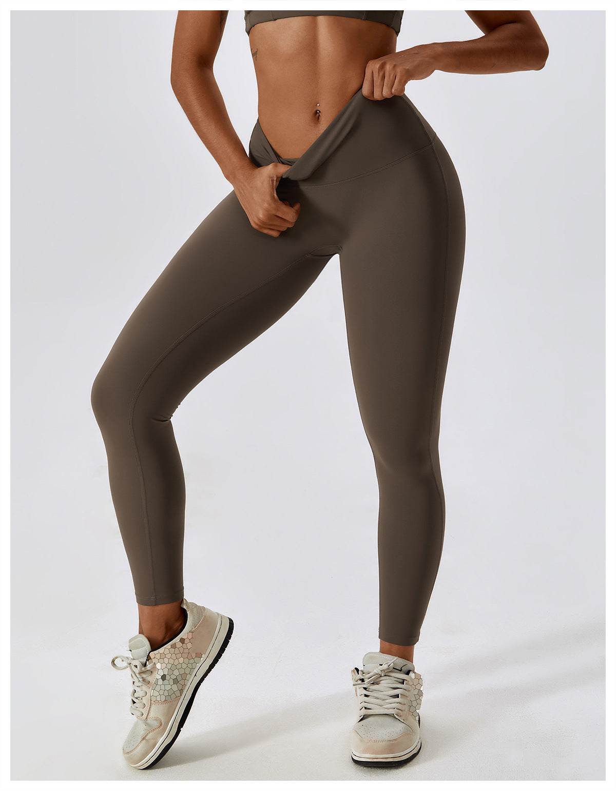 Quick-Drying Nude Feel Yoga Pants - Stylish Leggings for Outdoor Fitness - Buy Center