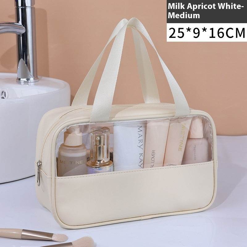 Large Capacity Transparent Cosmetic Bag - Waterproof & Stylish Organizer - Buy Center
