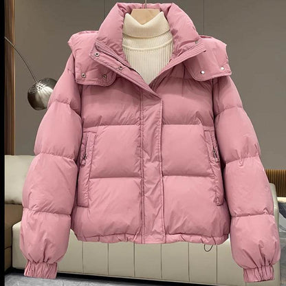 Women's Casual Cotton Coat - Stylish Padded Jacket in Multiple Colors - Buy Center