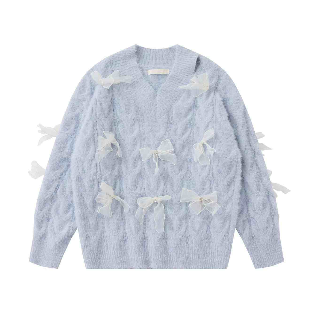 Buycenter Red Bow Design Sweater - Stylish Pullover for Every Occasion - Buy Center