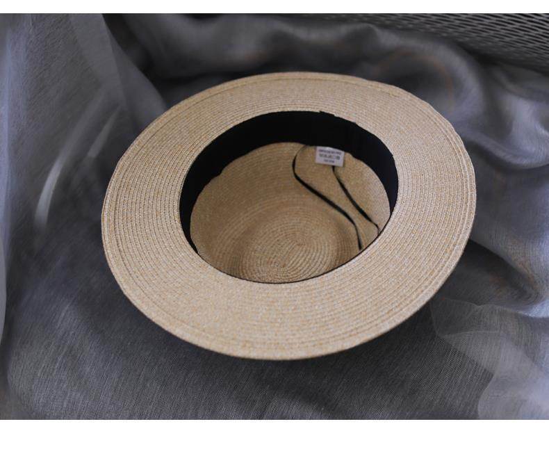 Buycenter Men's Sun-proof Beach Straw Hat - Stylish Sunshade Topper - Buy Center