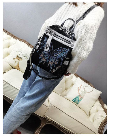 Delicate Rhinestone Butterfly Shoulder Bag - Premium Stylish Evening Accessory - Buy Center