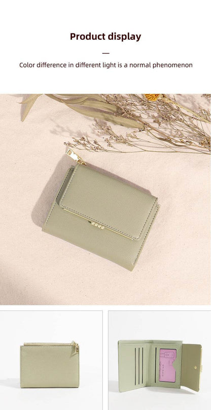 Women's Long Zipper Wallet - Trendy Macaron Colors & Lightweight Design - Buy Center