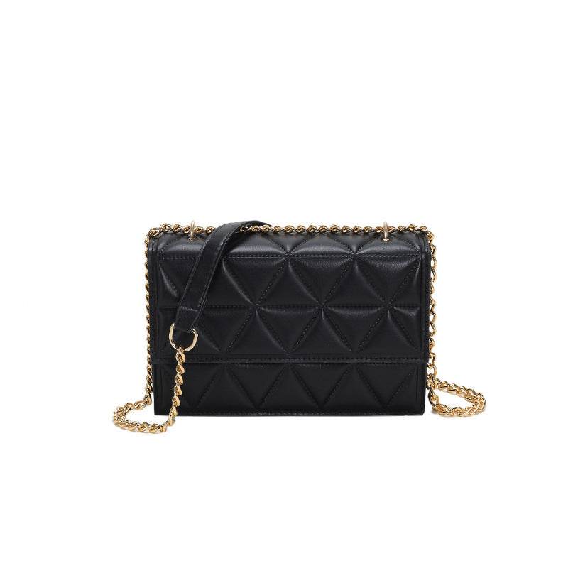 Buycenter Western Style Messenger Bag - Embroidered Rhombus Design - Buy Center