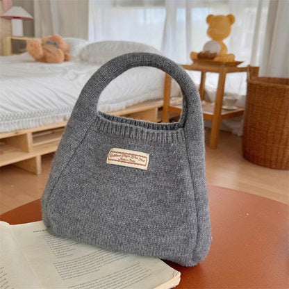 Trendy Woolen Yarn Shoulder Bag for Women - Portable & Stylish 2025 - Buy Center